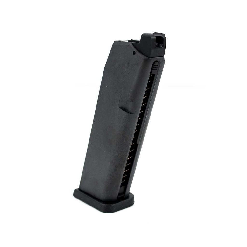 CARGADOR PISTOLA WE GAS GLOCK 17 ABS NEGRO