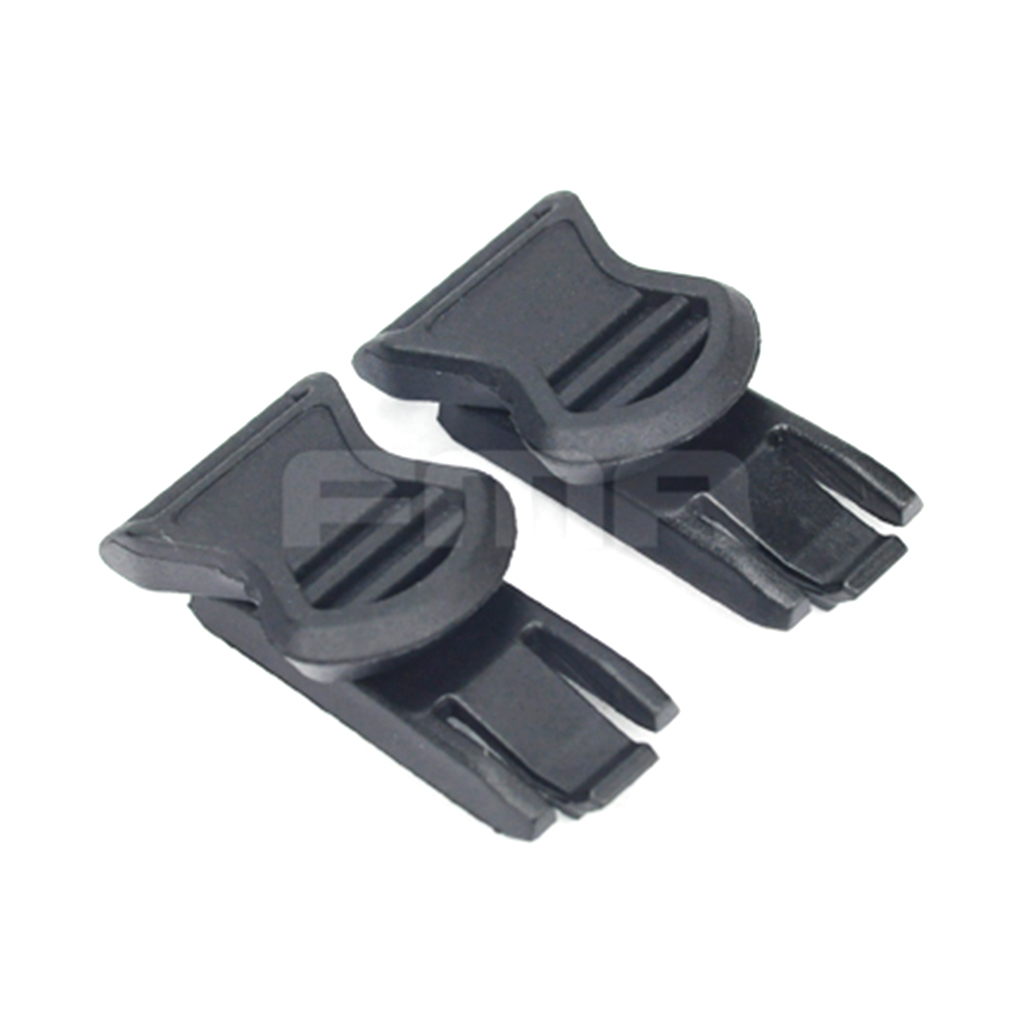 ENGANCHE GAFAS RAIL CASCO 19MM FMA NEGRO