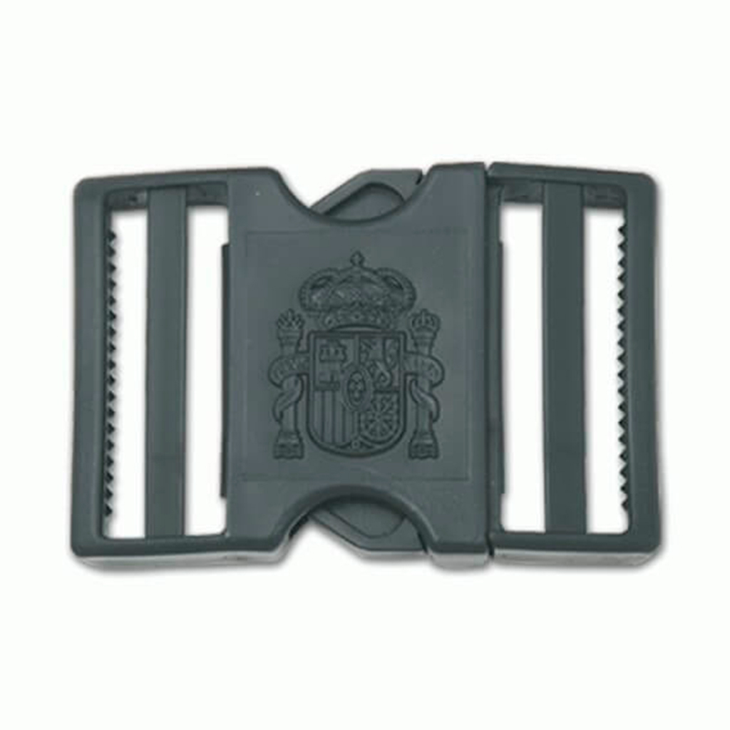 HEBILLA PVC CONSTITUCION 5CM NEGRA