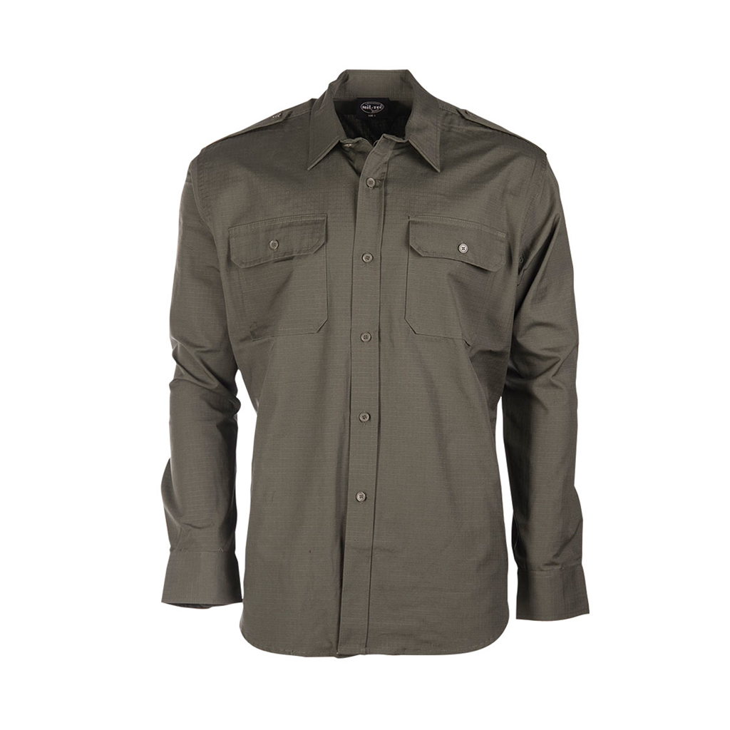CAMISA MILTEC CUADRILLE VERDE