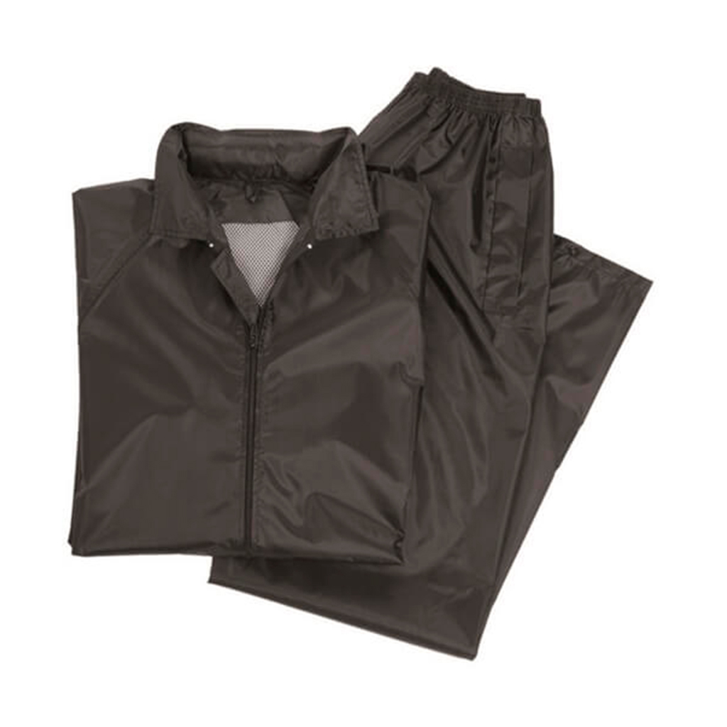 TRAJE AGUA NYLON MILTEC NEGRO