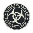 PARCHE PVC 3D ZOMBIE OUTBREAK REDONDO