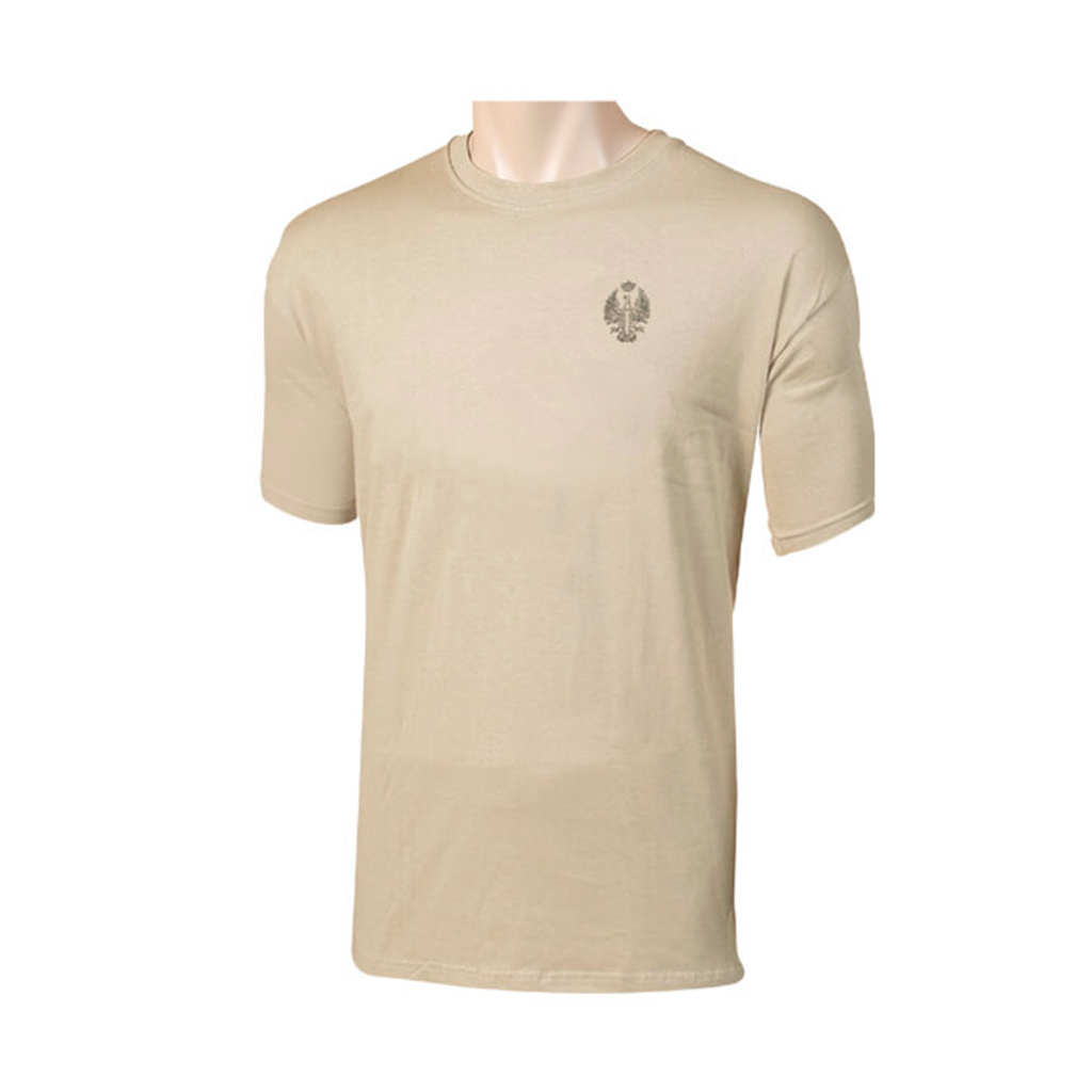 CAMISETA EJERCITO TIERRA LOGO PECHO PEQ. BEIGE