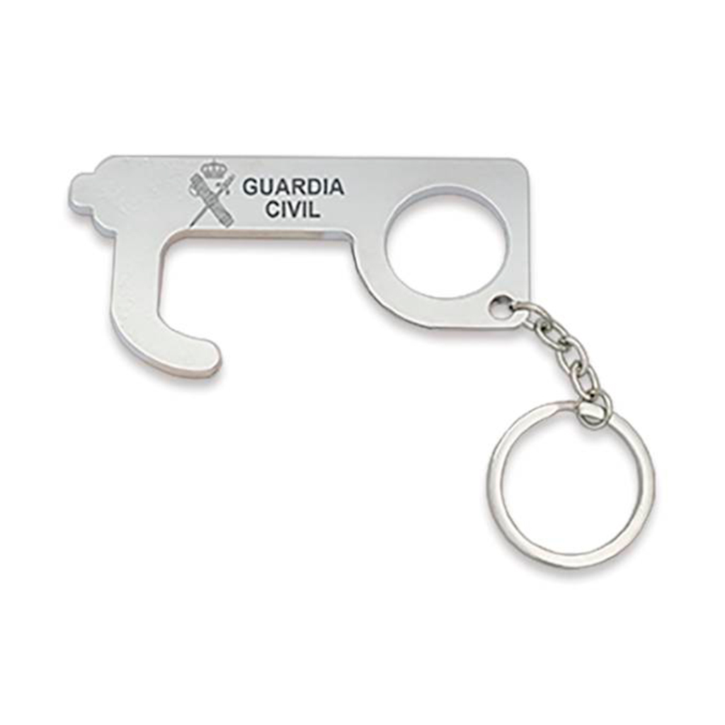 LLAVERO EMPUJADOR ANTICOVID GUARDIA CIVIL PLATAs