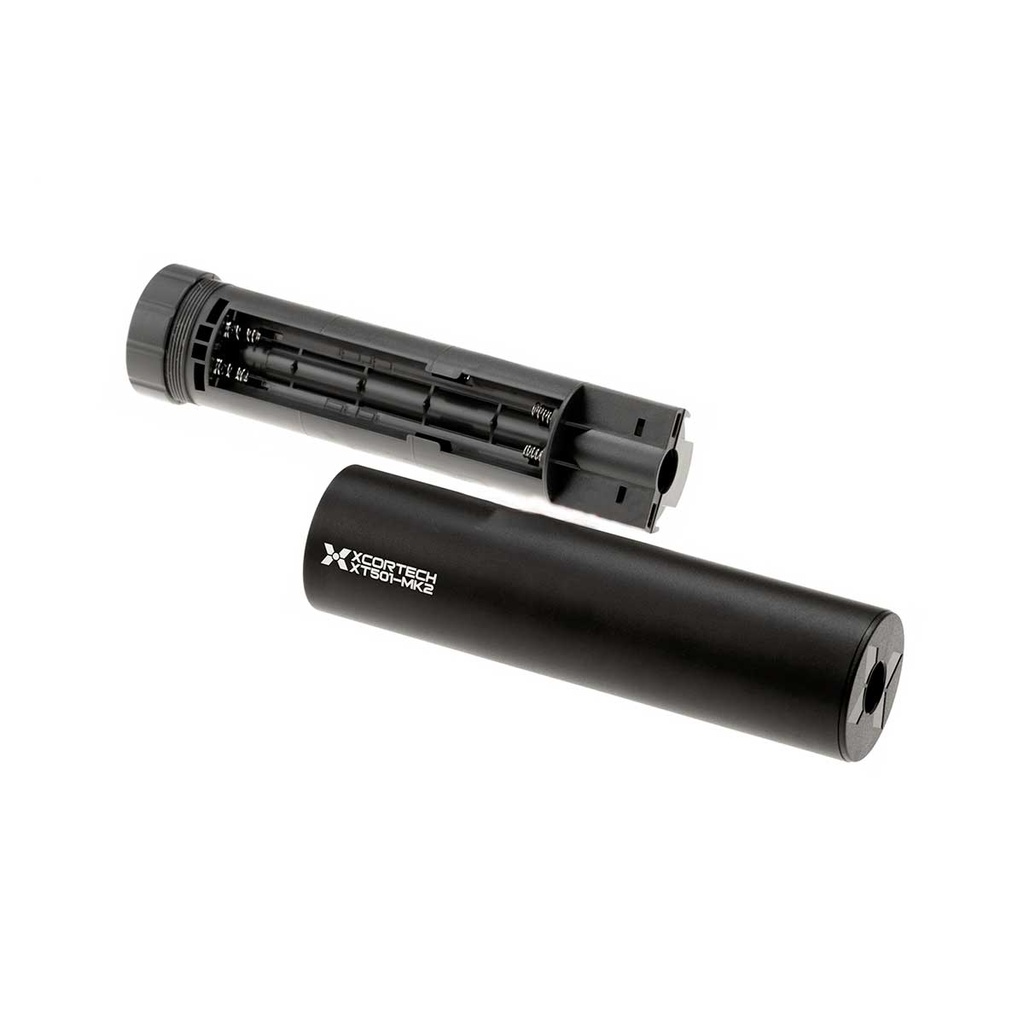 SILENCIADOR TRAZADOR XCORTECH XT501 MK2 CCW NEGRO