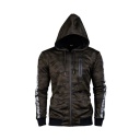 CHAQUETA MILTEC CHANDAL LETRAS CAMO VERDE
