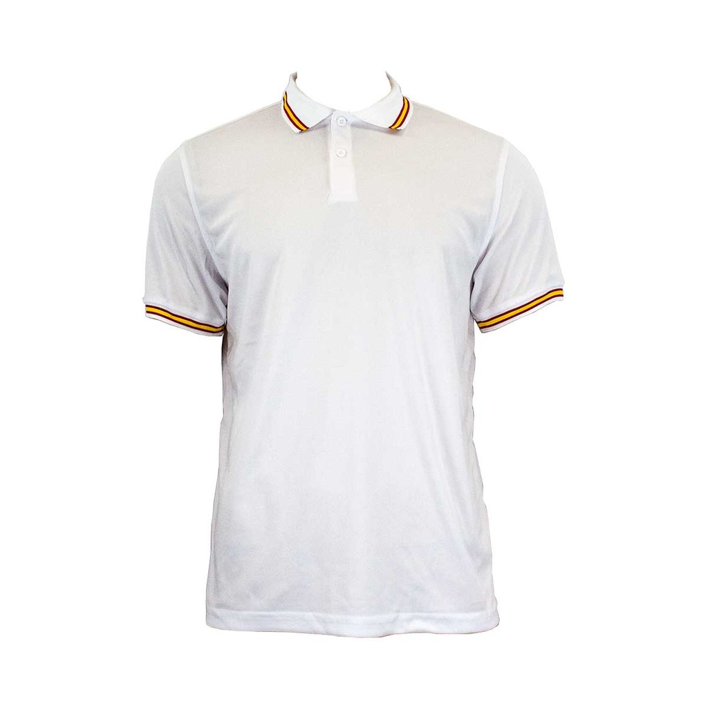 POLO TECNICO MAASTRITCH BANDERA ESPAÑA BLANCO