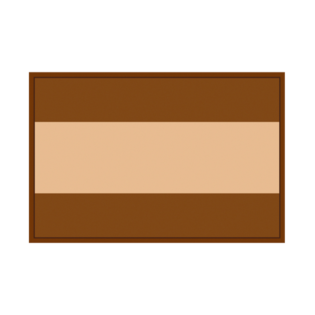 PARCHE PVC BARBARIC 7.5X5CM ESPAÑA TAN