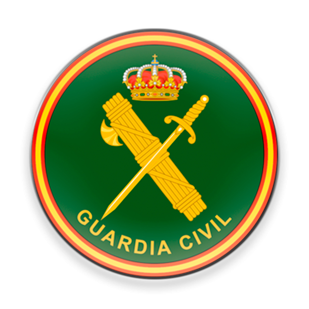 IMAN FRIGO GUARDIA CIVIL REDONDO VERDE