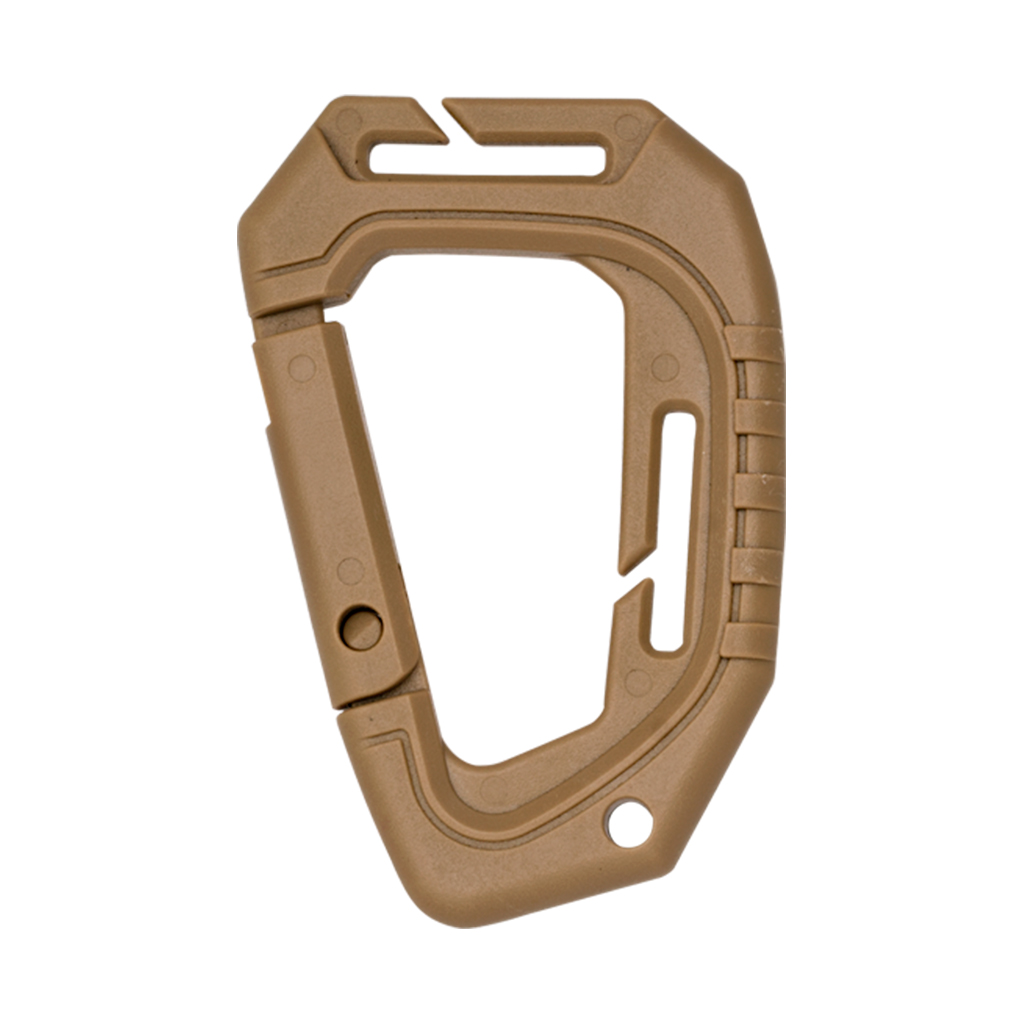 MOSQUETON PVC TACTICO TAN
