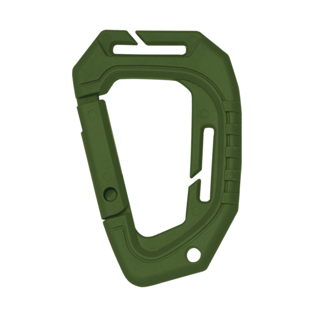 MOSQUETON PVC TACTICO VERDE