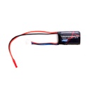 BATERIA LIPO ASG 7.4V 250MAH 20C 1STICK NEGRA