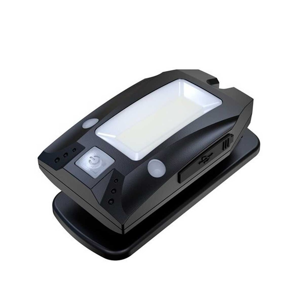 LINTERNA SOLIDLINE SC4R CLIP RECARGABLE 200 LU.NEGRA