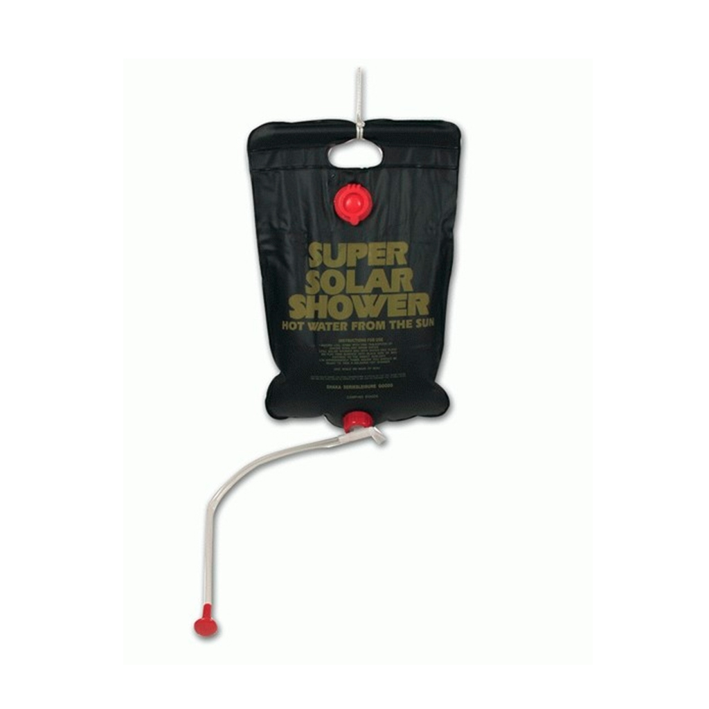 DUCHA SOLAR 20L NEGRA