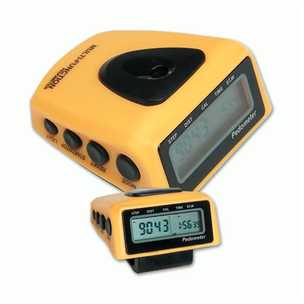 PODOMETRO CROSSNAR MULTIFUNCION AMARILLO