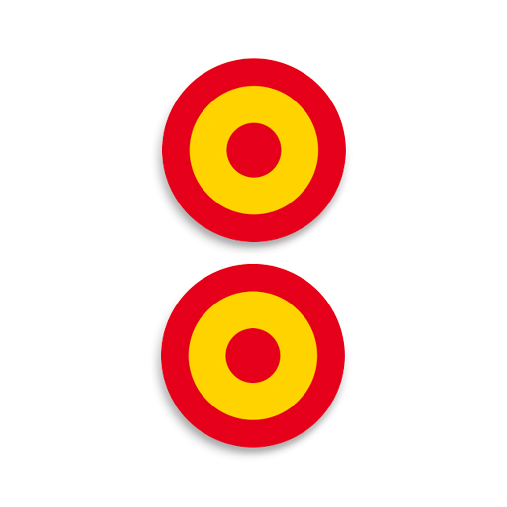 PEGATINA ABULTADA BARBARIC 2PCS DIANA ESPAÑA