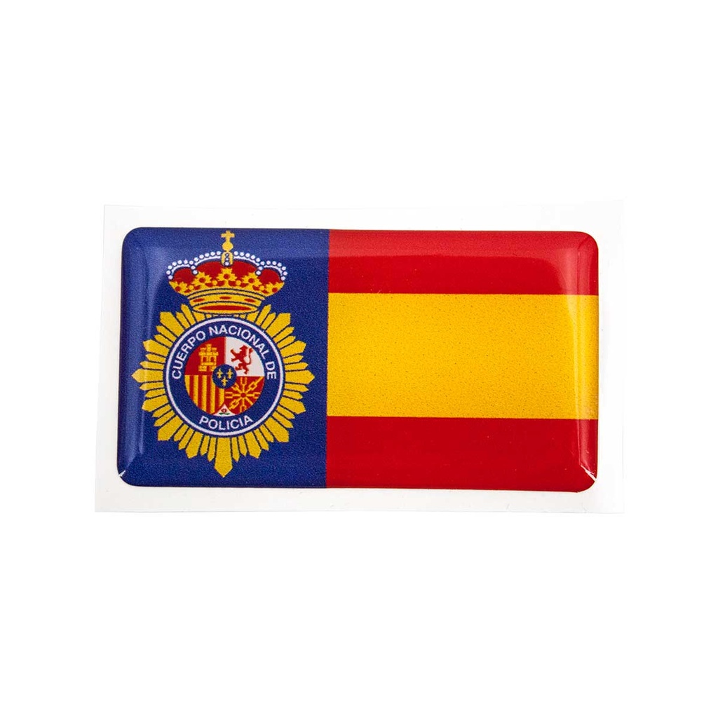 PEGATINA ABULTADA GR. 1PCS POLICIA NACIONAL