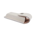 FUNDA CARGADOR BERETA CUERO BLANCA