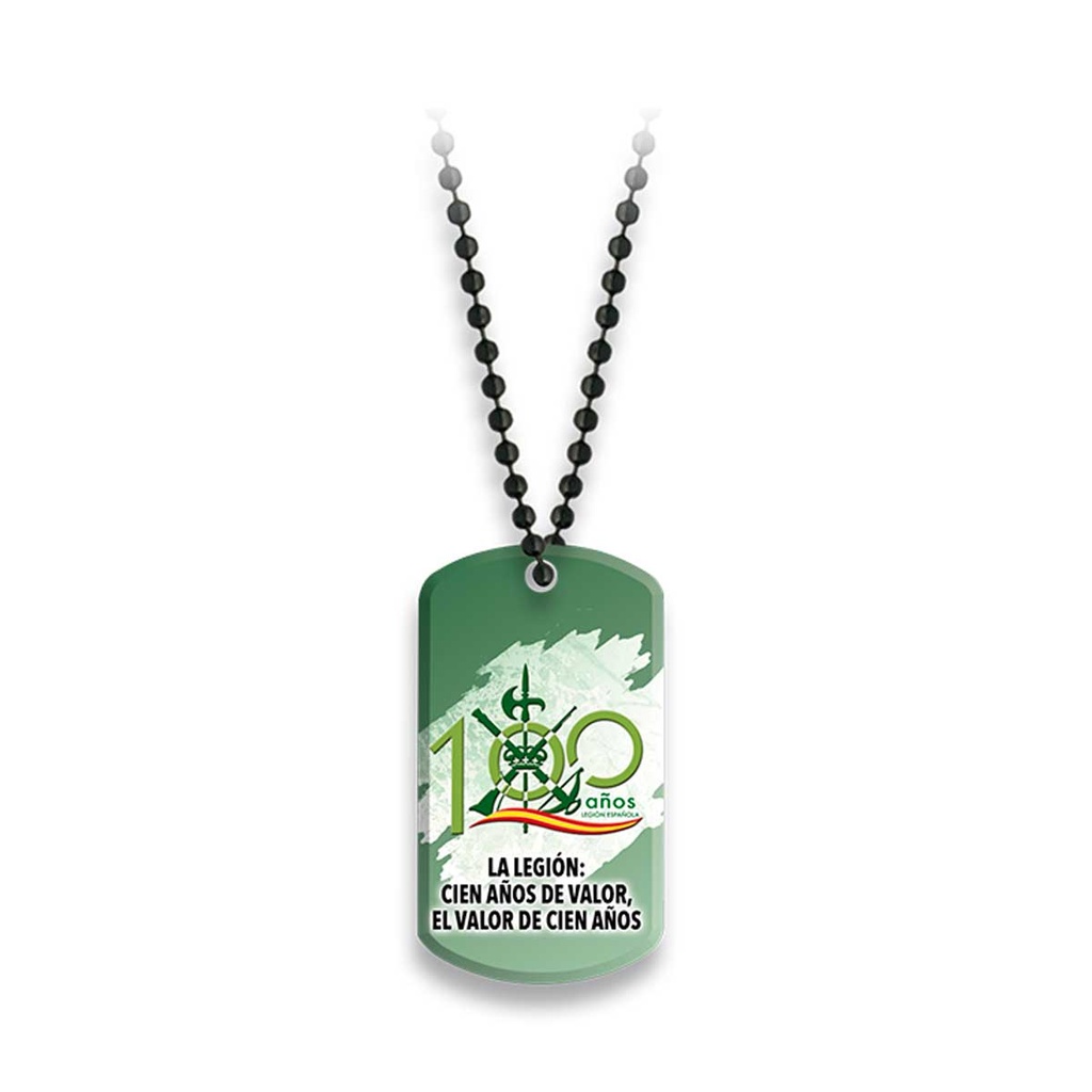 CHAPA C/CADENA LEGION 100 ANIVERSARIO