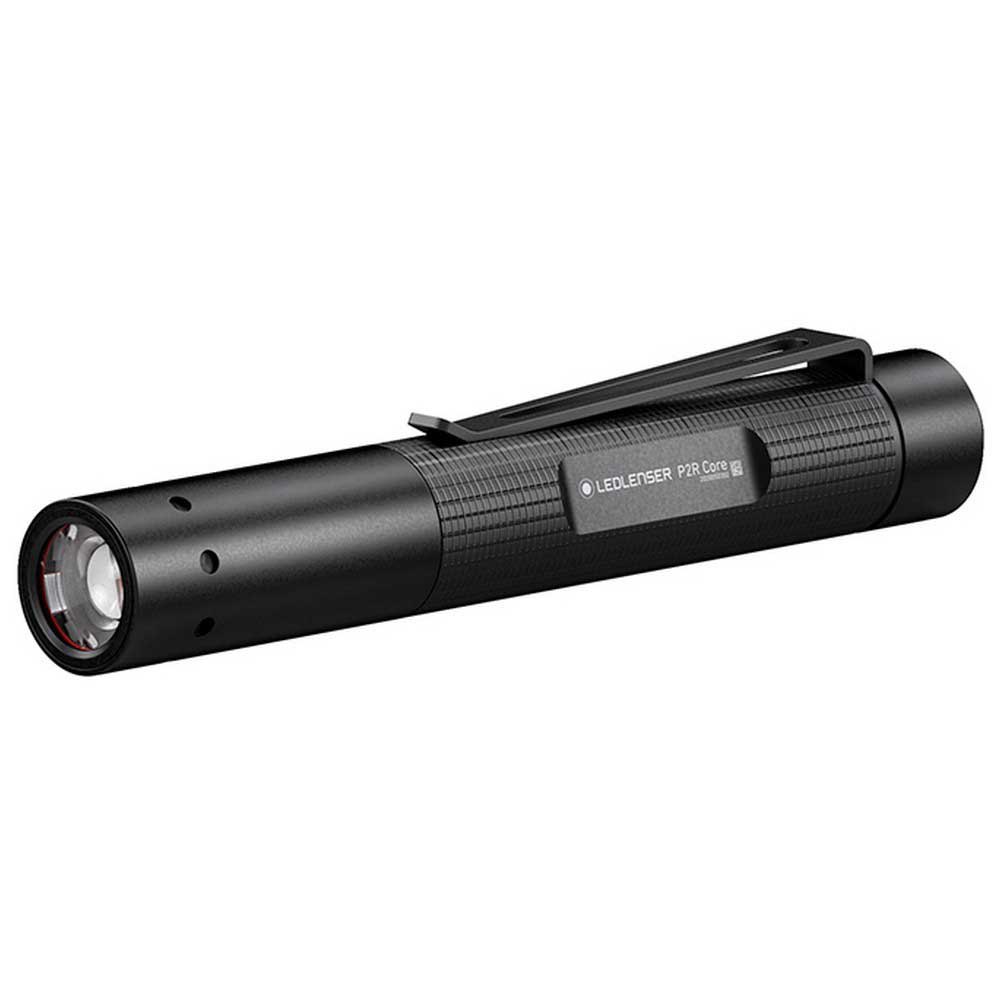 LINTERNA LED LENSER CORE P2R 120 LUMENS NEGRA