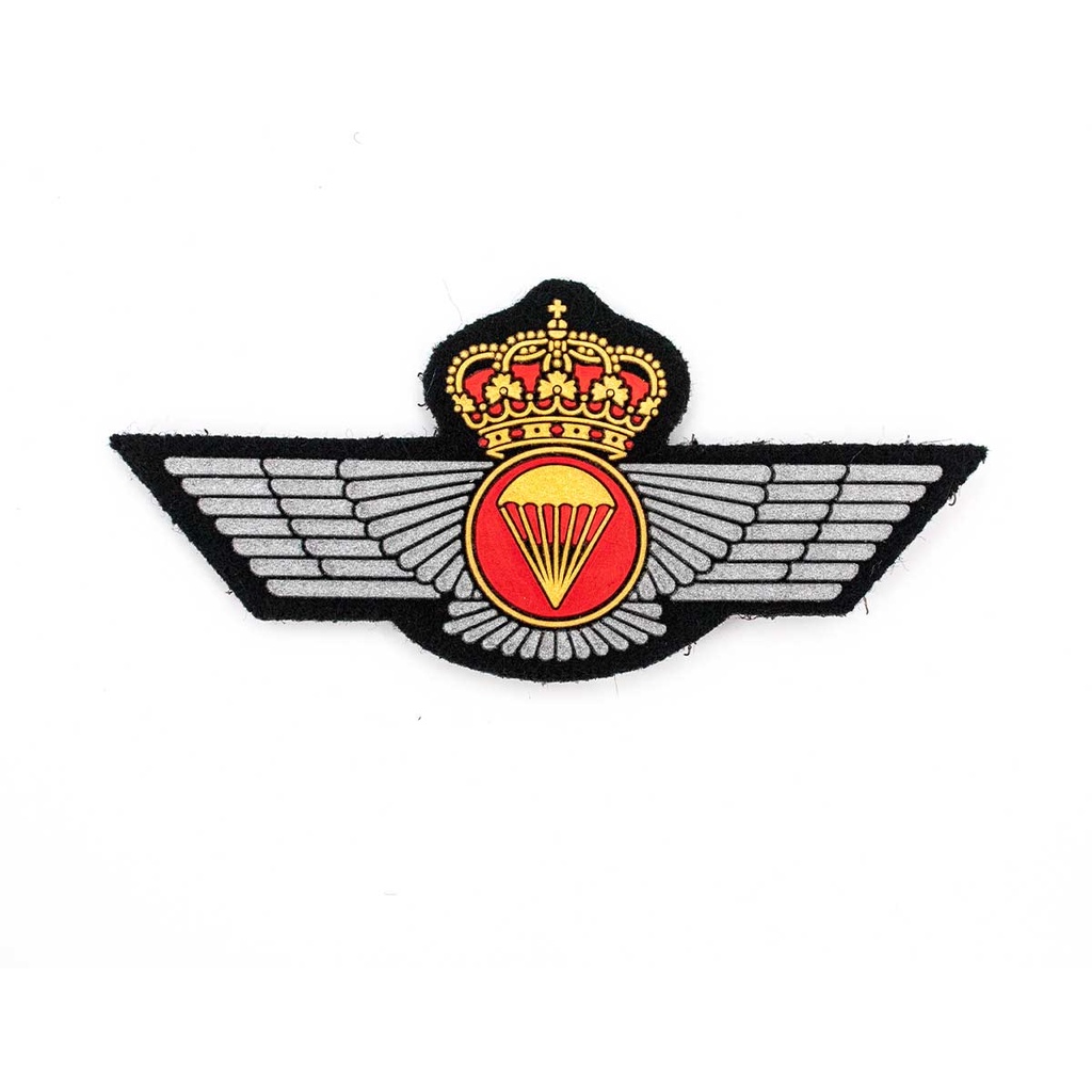 PARCHE ROQUISQUI BRIPAC C/VELCRO NEGRO