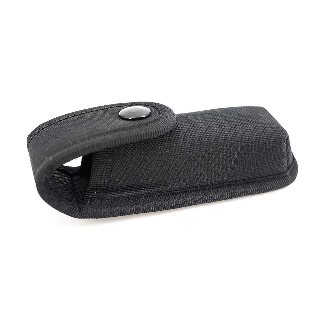 POUCH CARGADOR CORDURA C/TAPA NEGRO
