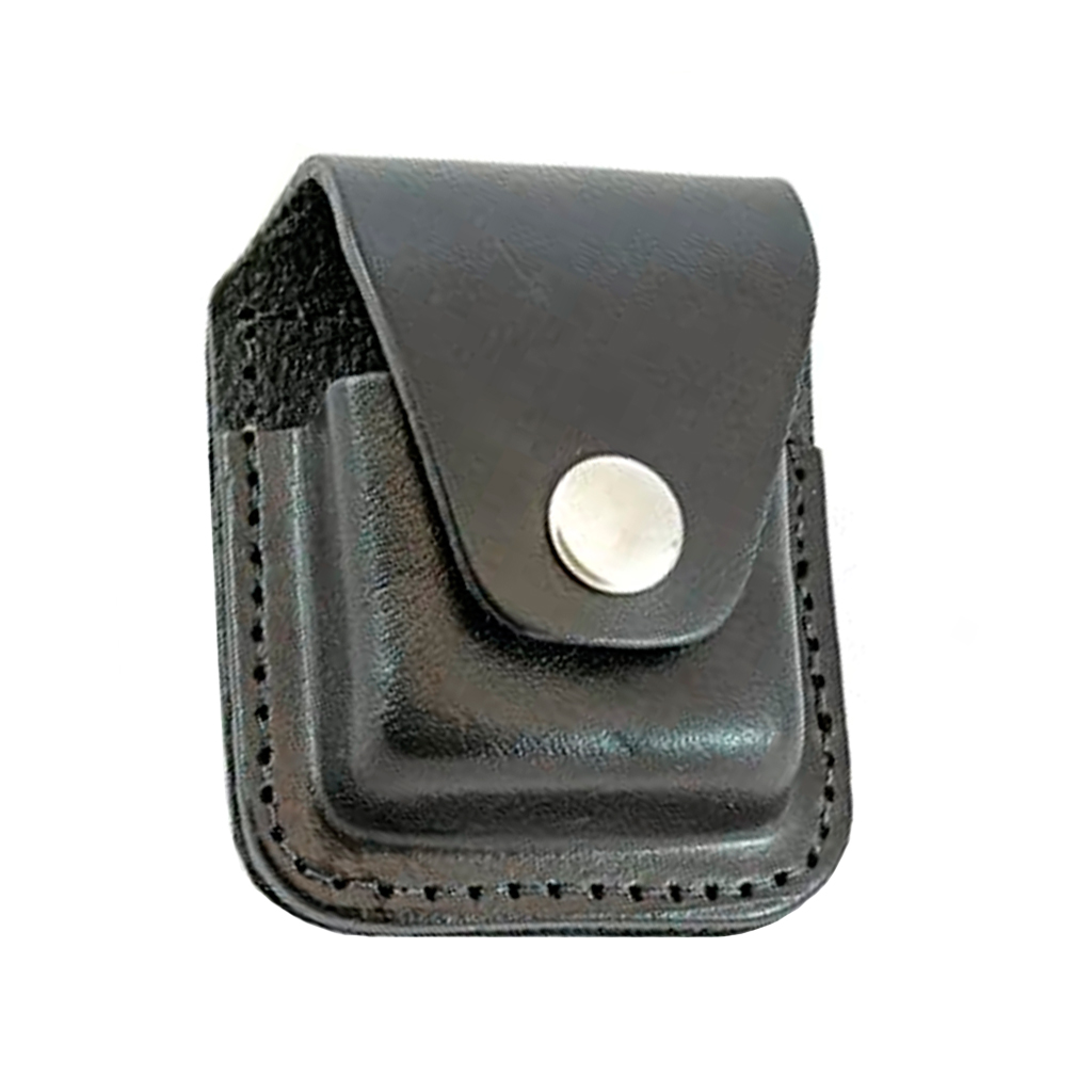 FUNDA ZIPPO MILTEC CUERO NEGRA