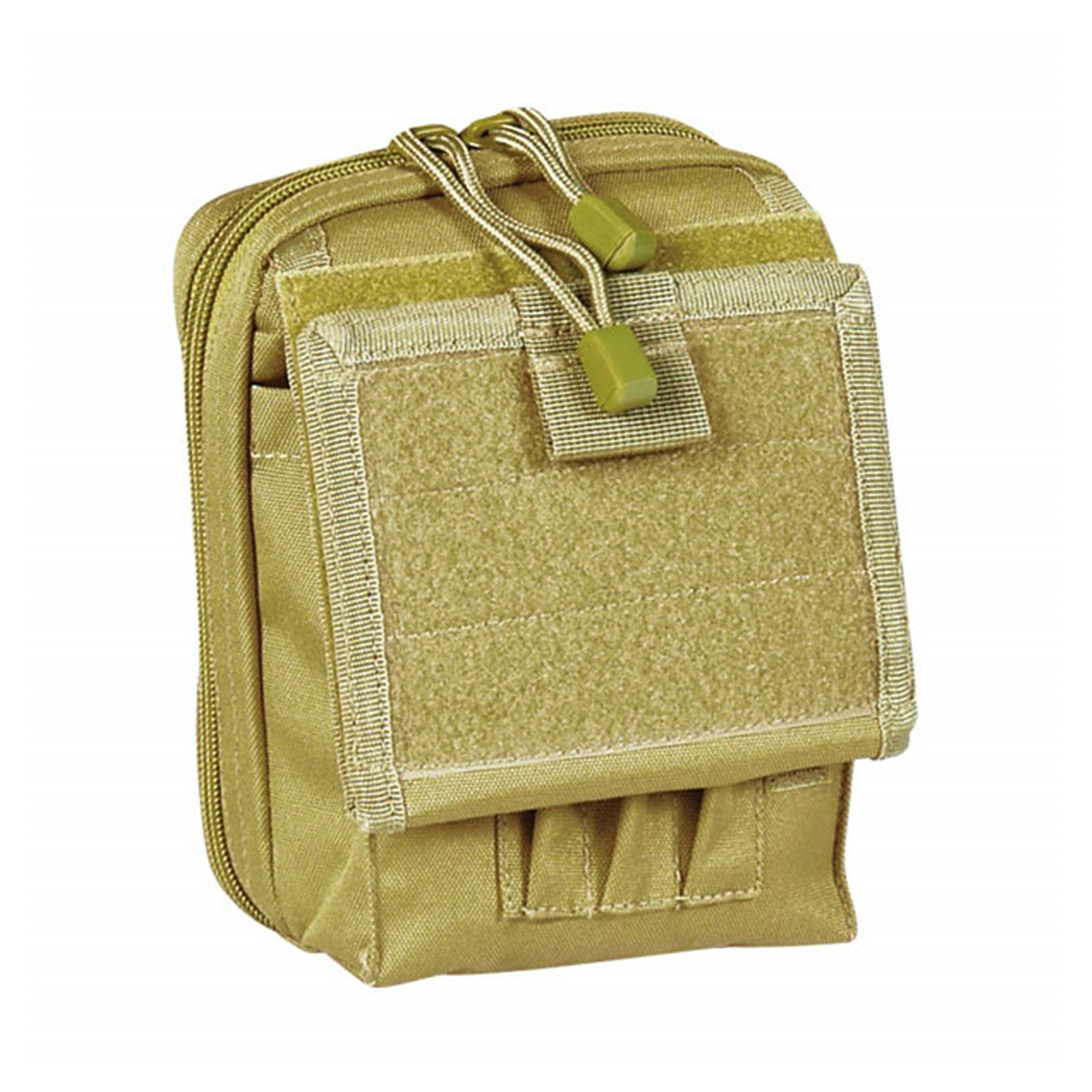 BOLSITO MOLLE VELCRO PORTAMAPAS TAN