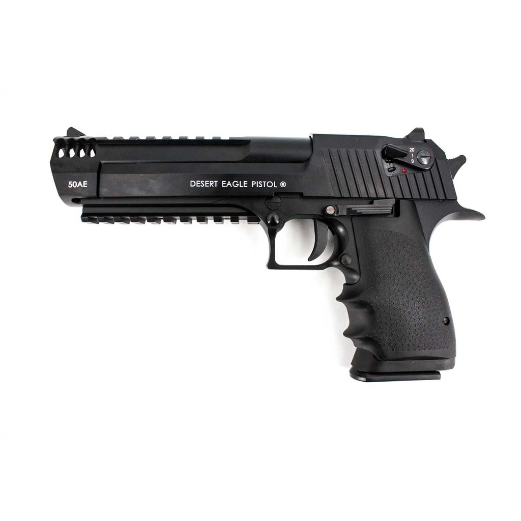 PISTOLA DESERT EAGLE 50AE L6 RIS CO2 NEGRA