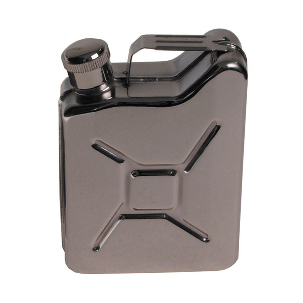 PETACA JERRICAN 6OZ 170 ML PLATA