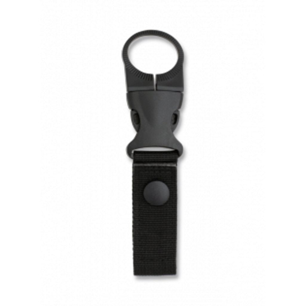 PORTA BOTELLAS BARBARIC PVC NEGRA