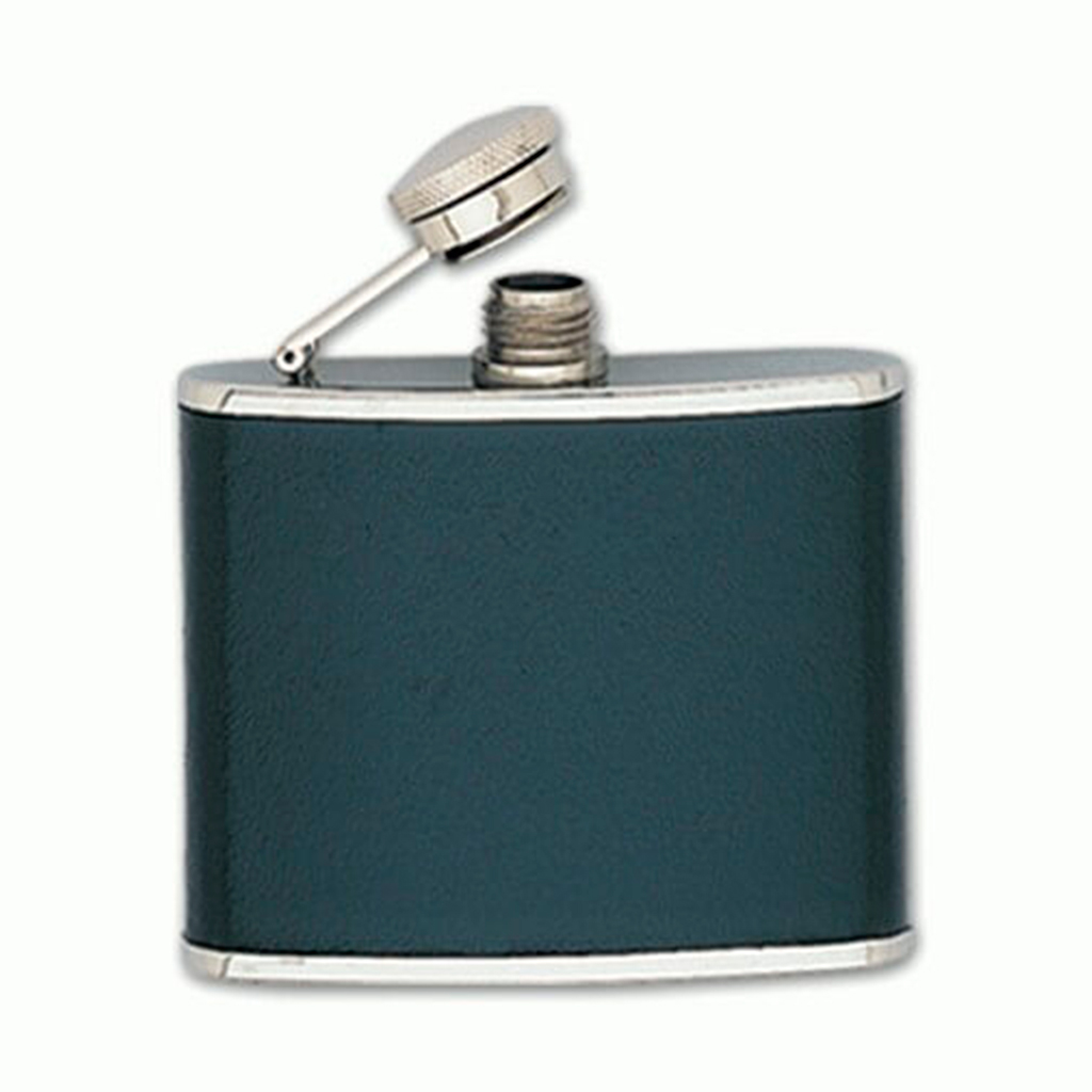 PETACA CROSSNAR ACERO Y CUERO 120 ML