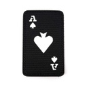 PARCHE CARTA PICA FLUORESCENTE NEGRO