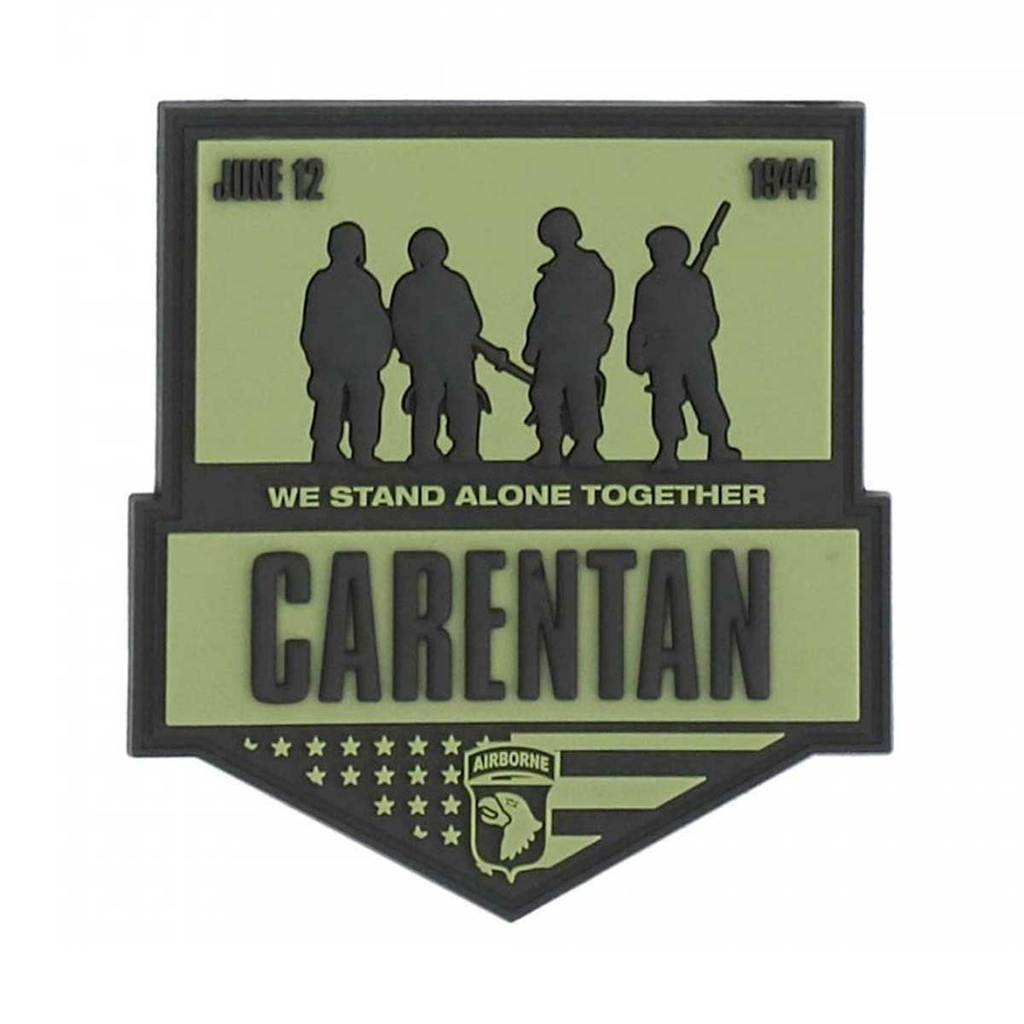 PARCHE PVC 3D SOLDADOS CARENTAN VERDE