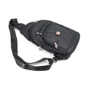 MOCHILA BANDOLERA X CORDURA NEGRA