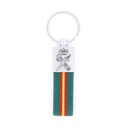 LLAVERO GUARDIA CIVIL ESPAÑA ARRIBA META. VERDE