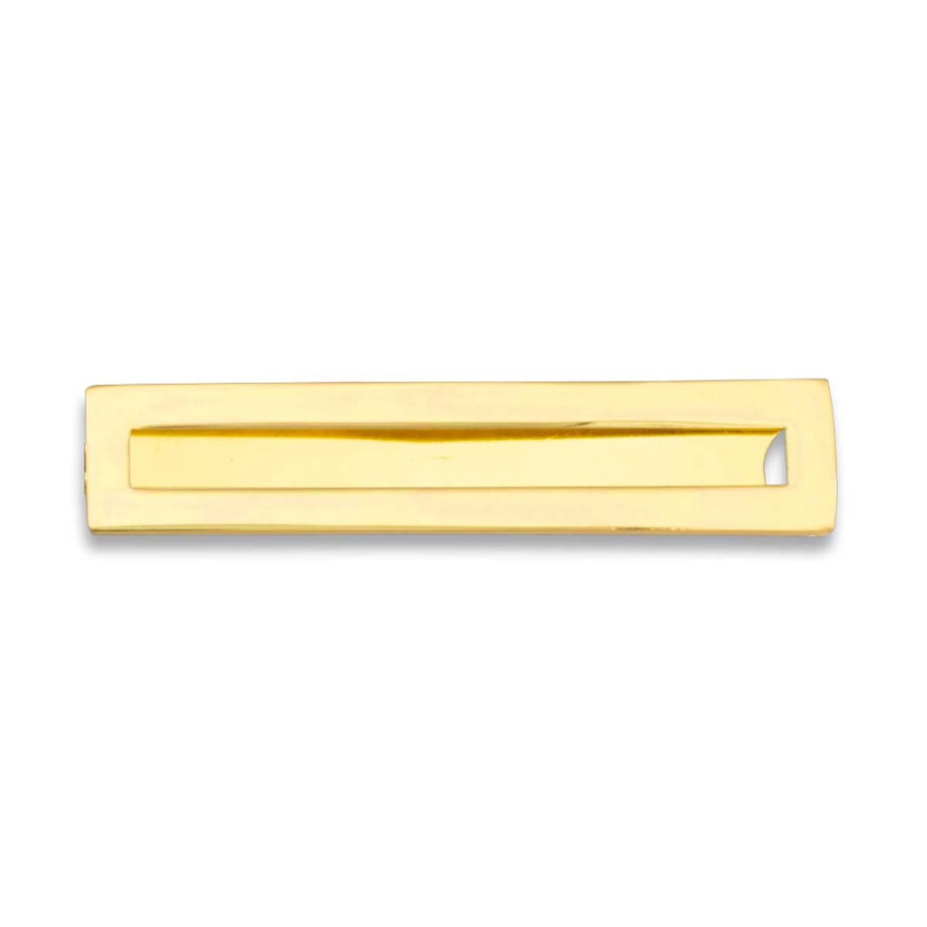 PASADOR ALFILER 2 MEDALLAS GR. DORADO