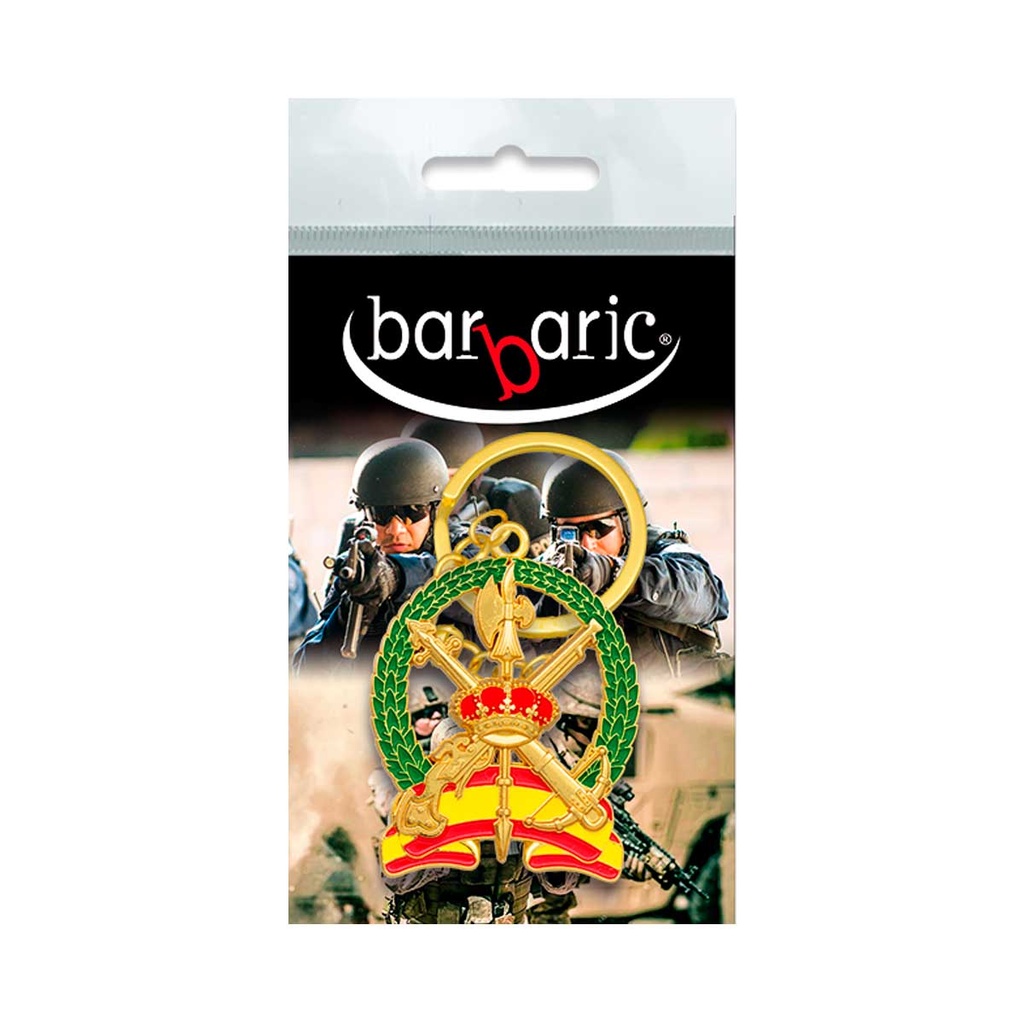 LLAVERO BARBARIC LEGION LAUREL ESPAÑA