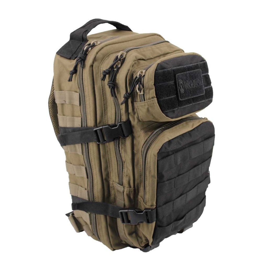 MOCHILA IMMORTAL MOLLE PEQ. 20L VERDE-NEGRA