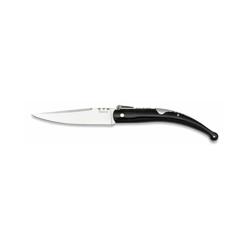 NAVAJA ALBAINOX PALANQUILLA MADERA NEGRA