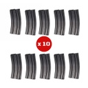 CARGADOR FUSIL M4 ASG 140RDS 10PCS NEGRO