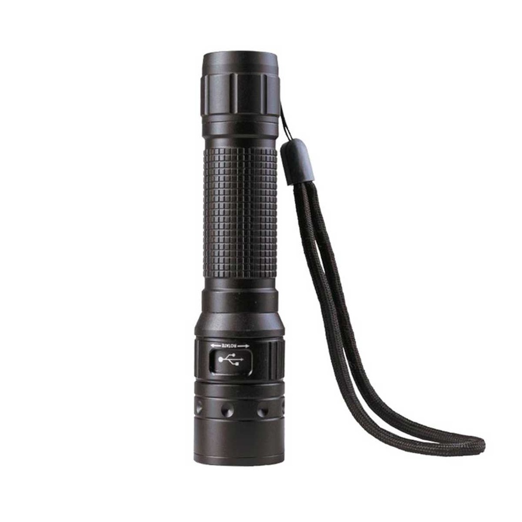 LINTERNA MILTEC OPERATOR MT1 RECARGABLE NEGRA