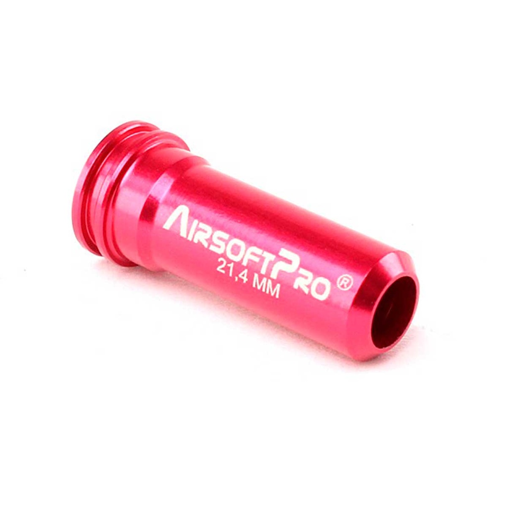 NOZZLE AIRSOFTPRO DOBLE JUNTA TORICA M4 21.4MM ROJO