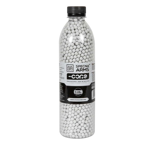 [SPE-16-029713-00] BOLAS SPECNA ARMS CORE 0.28G BOTELLA 3000PCS BLANCA