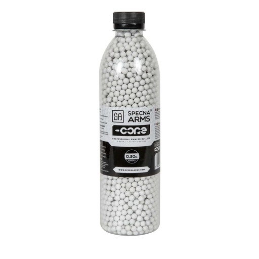 [SPE-16-029714-00] BOLAS SPECNA ARMS CORE 0.30G BOTELLA 3000PCS BLANCA