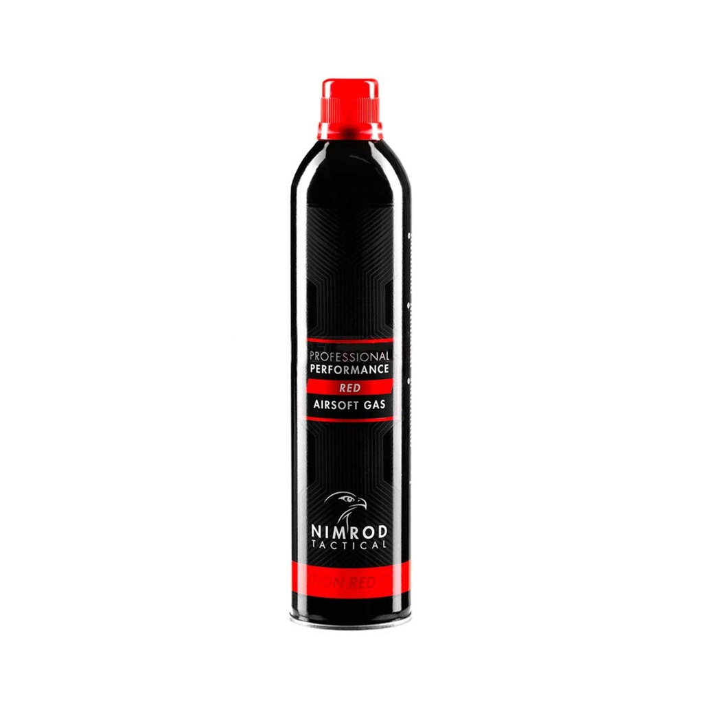 BOTELLA GAS NIMROD PROFESSIONAL PERFORMANCE 500ML ROJA