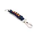 LLAVERO PARACORD CON MOSQUETON BANDERA ESPAÑA MARINO