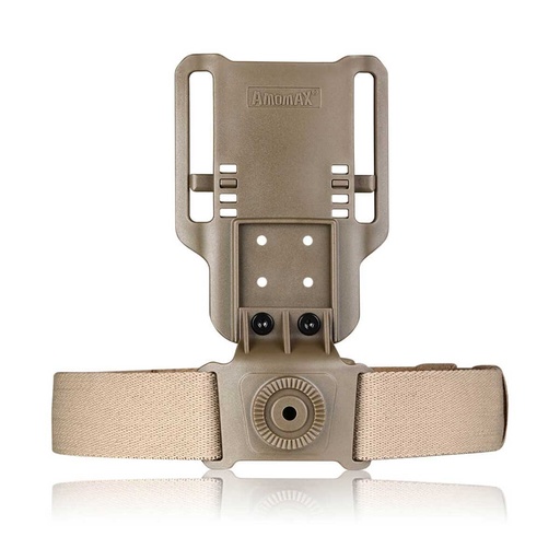 [2-AP022/AM-P002F] PERNERA PISTOLA AMOMAX ESTRECHA REGULABLE TAN