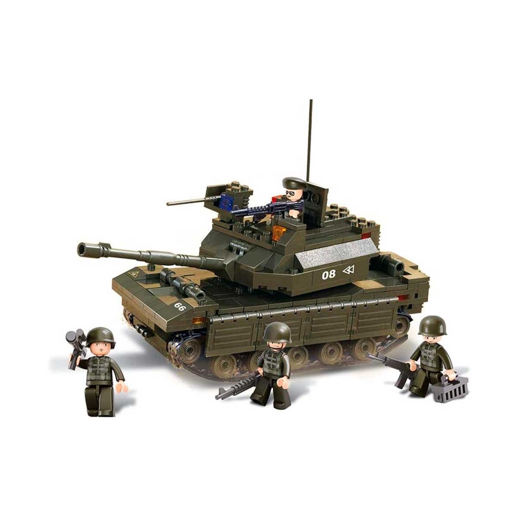 TANQUE PESADO SLUBAN 312 PCS VERDE