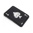 PARCHE PVC 3D PICAS NEGRO-BLANCO